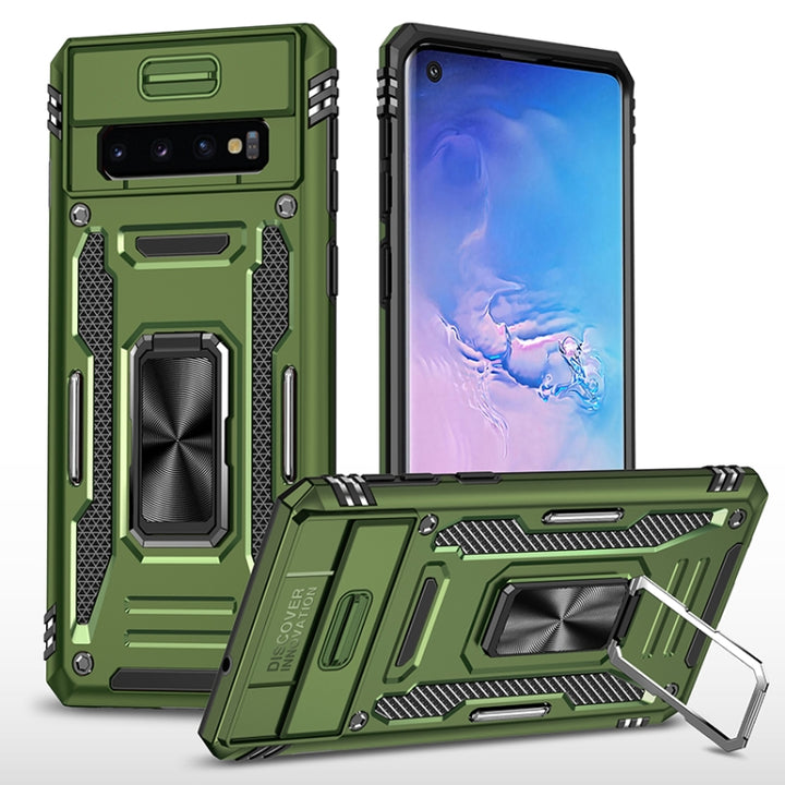 Armor PC + TPU Camera Shield Phone Case, For Samsung Galaxy S20 FE, For Samsung Galaxy S20 Ultra, For Samsung Galaxy S20+, For Samsung Galaxy S10