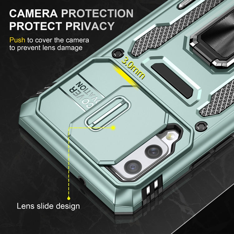 Armor PC + TPU Camera Shield Phone Case, For Samsung Galaxy A42 5G, For Samsung Galaxy A71 5G