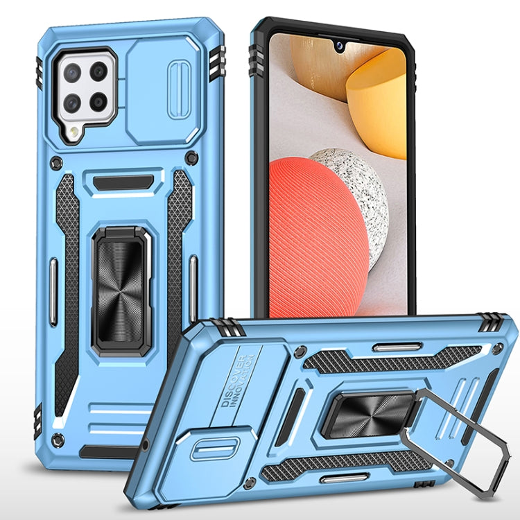 Armor PC + TPU Camera Shield Phone Case, For Samsung Galaxy A42 5G, For Samsung Galaxy A71 5G