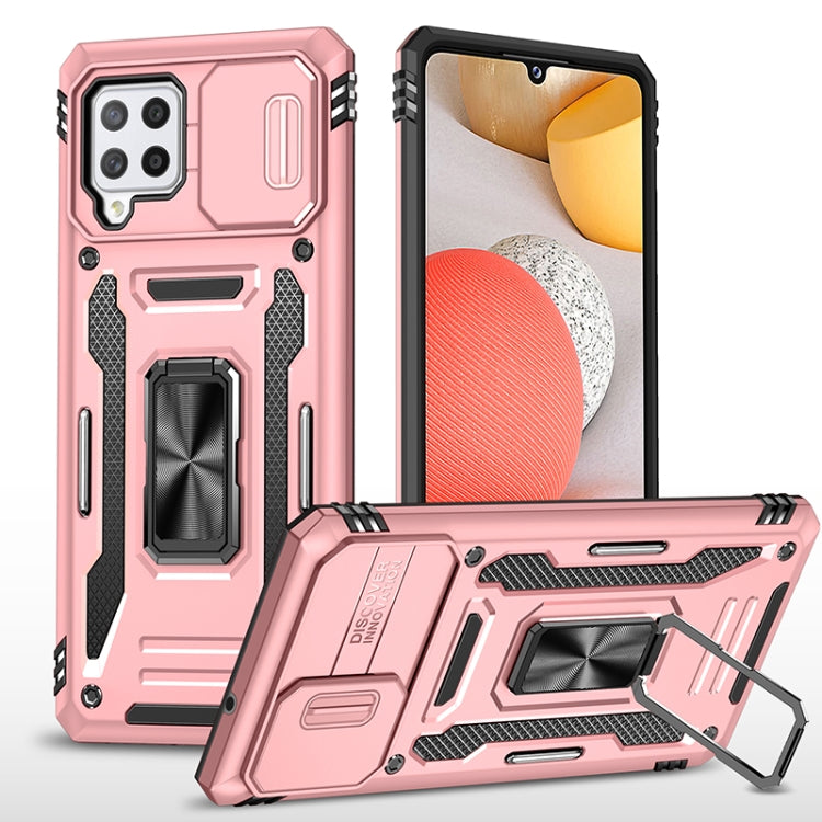 Armor PC + TPU Camera Shield Phone Case, For Samsung Galaxy A42 5G, For Samsung Galaxy A71 5G