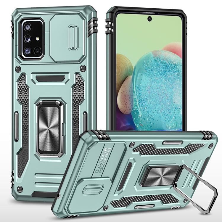 Armor PC + TPU Camera Shield Phone Case, For Samsung Galaxy A42 5G, For Samsung Galaxy A71 5G