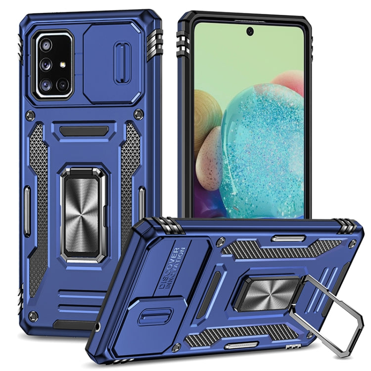 Armor PC + TPU Camera Shield Phone Case, For Samsung Galaxy A42 5G, For Samsung Galaxy A71 5G