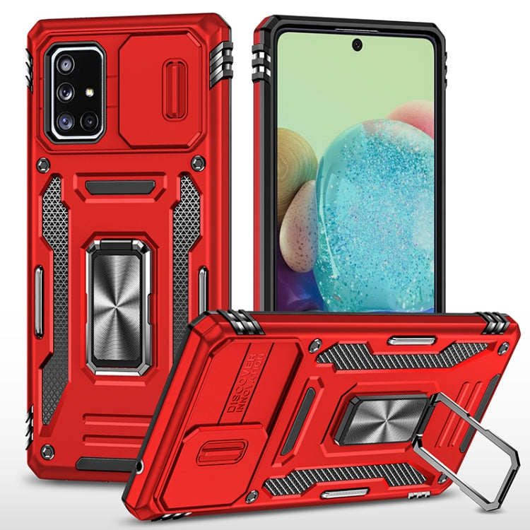 Armor PC + TPU Camera Shield Phone Case, For Samsung Galaxy A42 5G, For Samsung Galaxy A71 5G