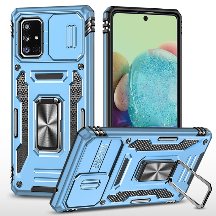 Armor PC + TPU Camera Shield Phone Case, For Samsung Galaxy A42 5G, For Samsung Galaxy A71 5G