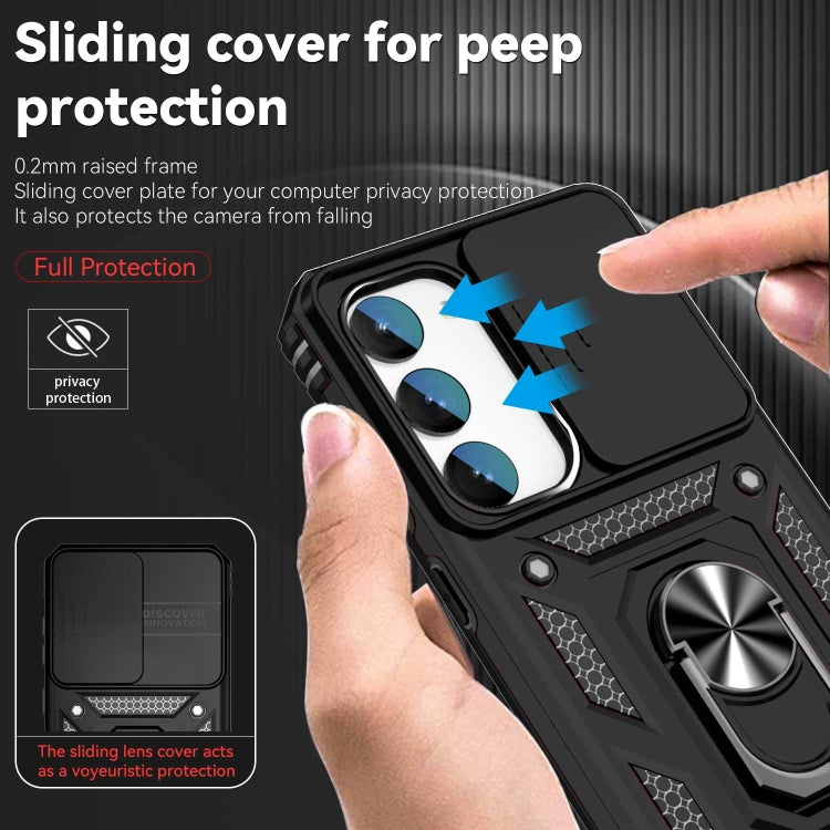 Sliding Camshield Holder Phone Case, For Samsung Galaxy S23+ 5G, For Samsung Galaxy S23 Ultra 5G