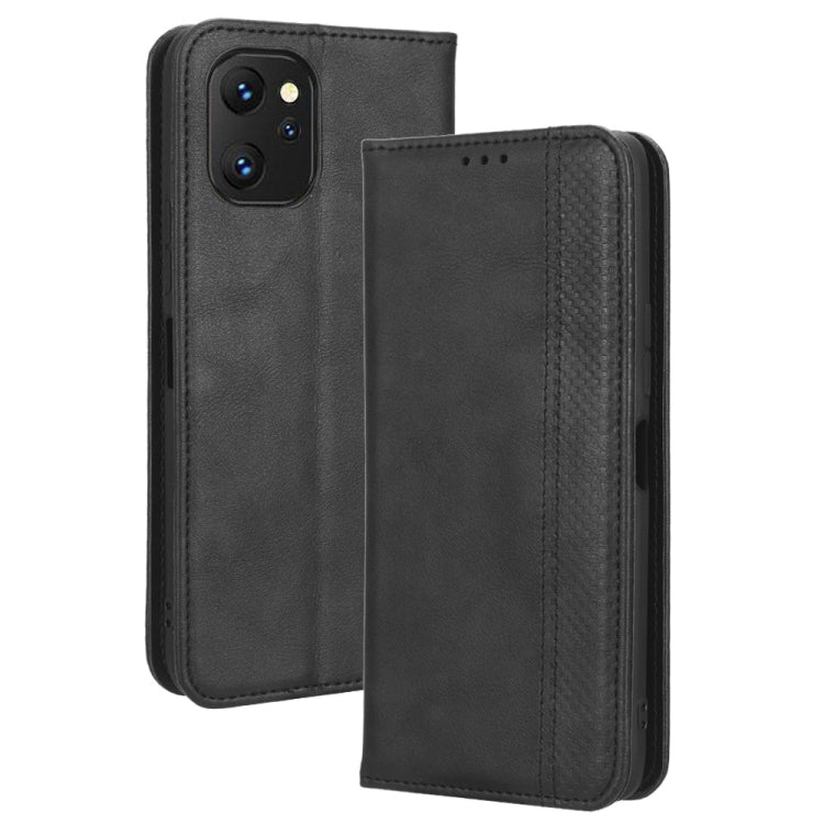 Magnetic Buckle Retro Texture Leather Phone Case, For UMIDIGI Power 7 / Power 7S, For ZTE Blade A52 Lite, For ZTE Blade A72 5G