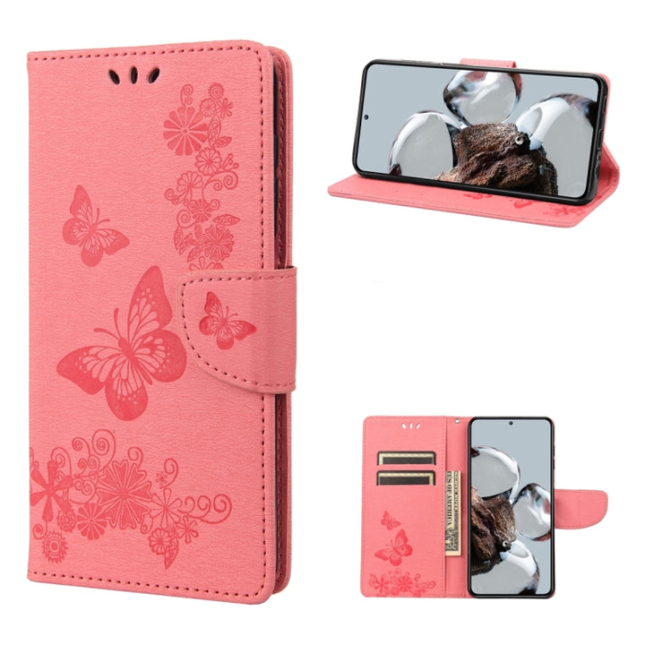 Butterfly Embossed Horizontal Flip Leather Phone Case, For Samsung Galaxy A14 5G, For Xiaomi 12T / 12T Pro / Redmi K50 Ultra, For Google Pixel 7 5G, For Google Pixel 7 Pro 5G