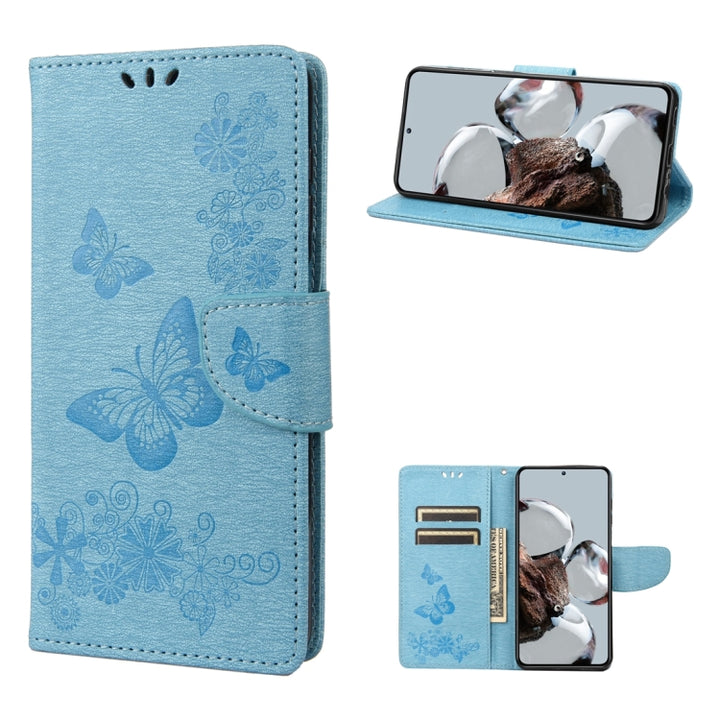 Butterfly Embossed Horizontal Flip Leather Phone Case, For Samsung Galaxy A14 5G, For Xiaomi 12T / 12T Pro / Redmi K50 Ultra, For Google Pixel 7 5G, For Google Pixel 7 Pro 5G