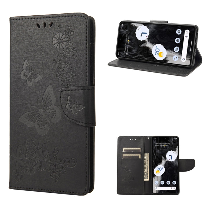 Butterfly Embossed Horizontal Flip Leather Phone Case, For Samsung Galaxy A14 5G, For Xiaomi 12T / 12T Pro / Redmi K50 Ultra, For Google Pixel 7 5G, For Google Pixel 7 Pro 5G