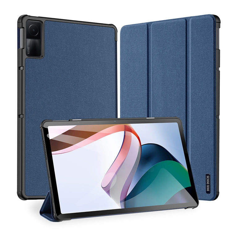 DUX DUCIS Domo Series Magnetic Flip Leather Tablet Case, For iPad 10th Gen 10.9 2022, For Xiaomi Redmi Pad 10.61