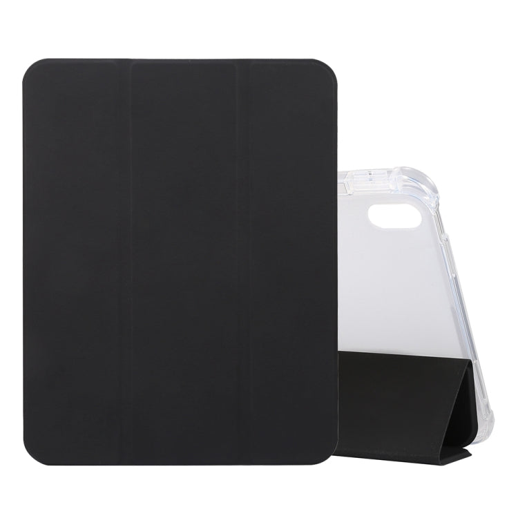 3-folding Electric Pressed Skin Texture Leather Tablet Case, For iPad 10th Gen 10.9 2022