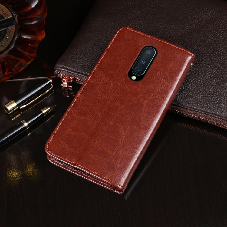 idewei Crazy Horse Texture Horizontal Flip Leather Case with Holder & Card Slots & Wallet, For OnePlus 8, For OnePlus 8 Pro, For Galaxy Feel 2, For Galaxy M21