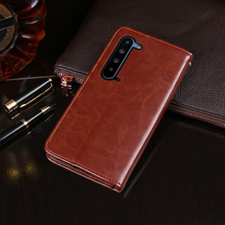 idewei Crazy Horse Texture Horizontal Flip Leather Case with Holder & Card Slots & Wallet, For Sharp Aquos R 5G, For Vivo S6 5G