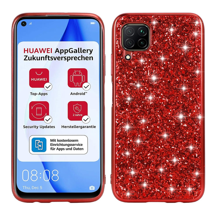 Glitter Powder Shockproof TPU Protective Case, For Huawei P40 Lite, For Huawei P40, For Huawei P40 Pro, For Galaxy Note10 Lite / A81, For Galaxy S10 Lite / A91