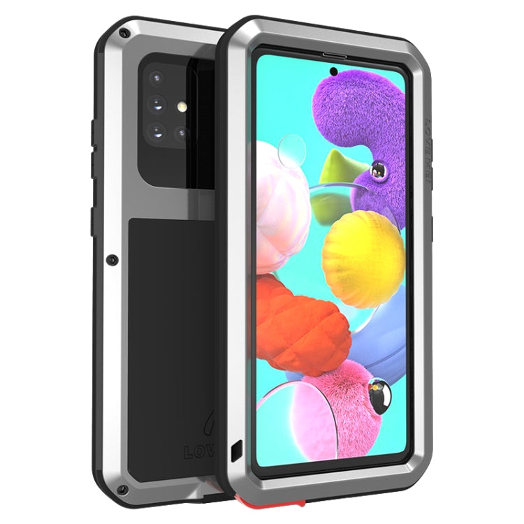 LOVE MEI Metal Shockproof Waterproof Dustproof Protective Case, For Huawei P40, For Huawei P40 Pro, For Samsung Galaxy A40s, For Samsung Galaxy A50, For Samsung Galaxy A51