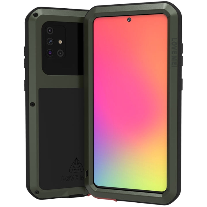 LOVE MEI Metal Shockproof Waterproof Dustproof Protective Case, For Samsung Galaxy A70s, For Samsung Galaxy A71, For Samsung Galaxy A90 5G, For Samsung Galaxy S20, For Samsung Galaxy S20 Ultra