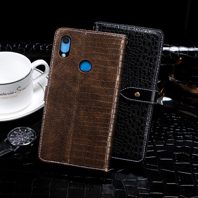 idewei Crocodile Texture Horizontal Flip Leather Case with Holder & Card Slots & Wallet, For Huawei Y6s, For Huawei P40 Lite, For Huawei Enjoy 10e, For Huawei P40 Lite E