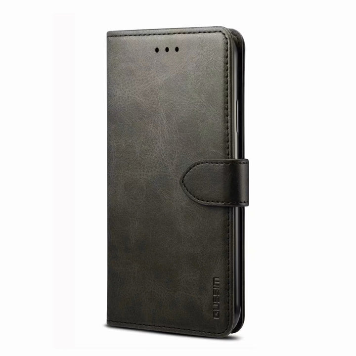 GUSSIM Business Style Horizontal Flip Leather Case with Holder & Card Slots & Wallet, For Huawei P Smart Z, For Huawei Y9 Prime (2019)