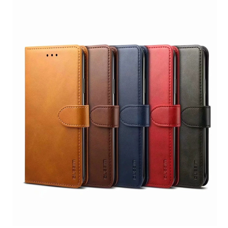 GUSSIM Business Style Horizontal Flip Leather Case with Holder & Card Slots & Wallet, For Huawei P Smart Z, For Huawei Y9 Prime (2019)