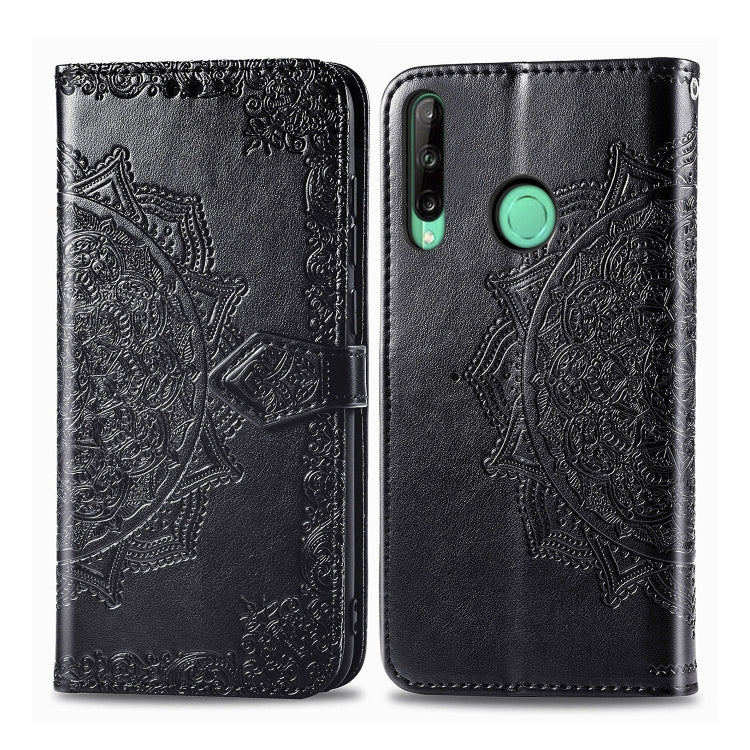 Embossed Mandala Pattern PC + TPU Horizontal Flip Leather Case with Holder & Card Slots, For Huawei P40, For Huawei P40 Lite / nova 6 SE, For Huawei P40 Pro / P40 Pro+, For Huawei Y7P, For Galaxy A11