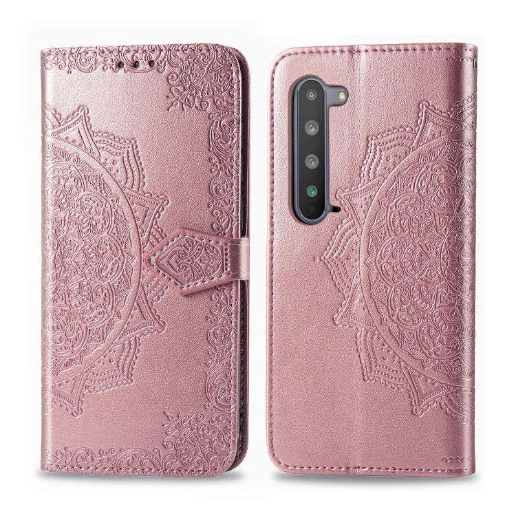 Embossed Mandala Pattern PC + TPU Horizontal Flip Leather Case with Holder & Card Slots, For Sony Xperia 1 II, For Sharp Aquos R5G, For Sharp Zero 2, For Xiaomi Mi 10 Pro 5G, For Xiaomi Mi 10 5G