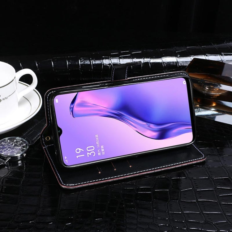 idewei Crocodile Texture Horizontal Flip Leather Case with Holder & Card Slots & Wallet, For OPPO A8, For OPPO Reno3 Pro, For Galaxy?M30s, For Galaxy A51