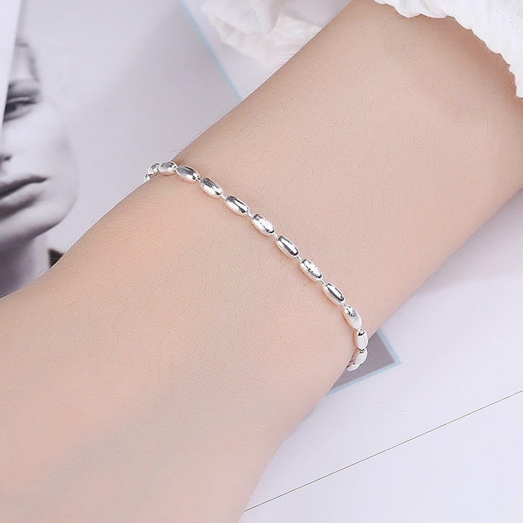 S925 Sterling Silver Gypsophila Beanie Ladies Bracelet, SL0004, SL0153, SL0543, SL0741, SL0490, SL0141, SL0719, SL0752, SL0654, SL0651, SL0661, SL0742, SL0743, SL0744, SL0751, SL0754, SL0700, SL0740, XL0140, SL0423, XL1194, JL0004 Anklet, SL0048