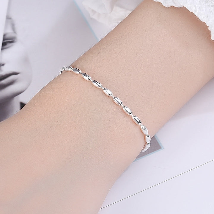 S925 Sterling Silver Gypsophila Beanie Ladies Bracelet, SL0004, SL0153, SL0543, SL0741, SL0490, SL0141, SL0719, SL0752, SL0654, SL0651, SL0661, SL0742, SL0743, SL0744, SL0751, SL0754, SL0700, SL0740, XL0140, SL0423, XL1194, JL0004 Anklet, SL0048