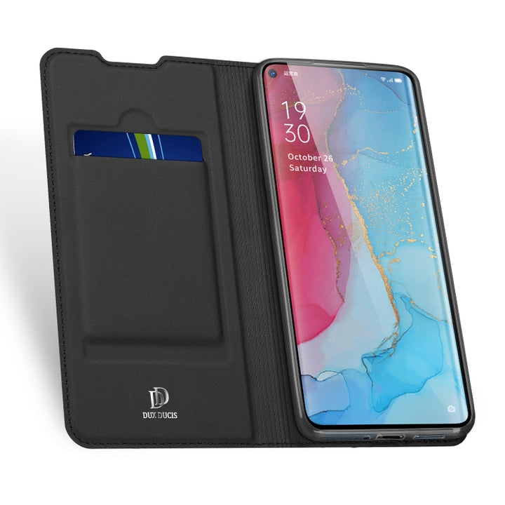 DUX DUCIS Skin Pro Series Horizontal Flip PU + TPU Leather Case, with Holder & Card Slots, For OPPO Find X2 Neo, For OPPO Find X2 Lite, For Sony Xperia L4, For Nokia 5.3