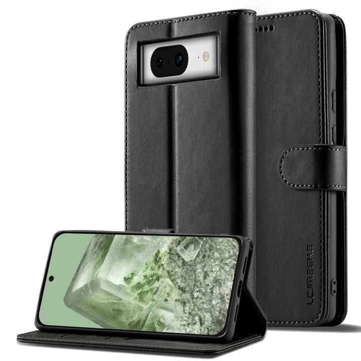 LC.IMEEKE Calf Texture Flip Leather Phone Case, For Google Pixel 9 Pro XL, For Google Pixel 9 / 9 Pro, For Google Pixel 8a, For Google Pixel 8, For Google Pixel 7a