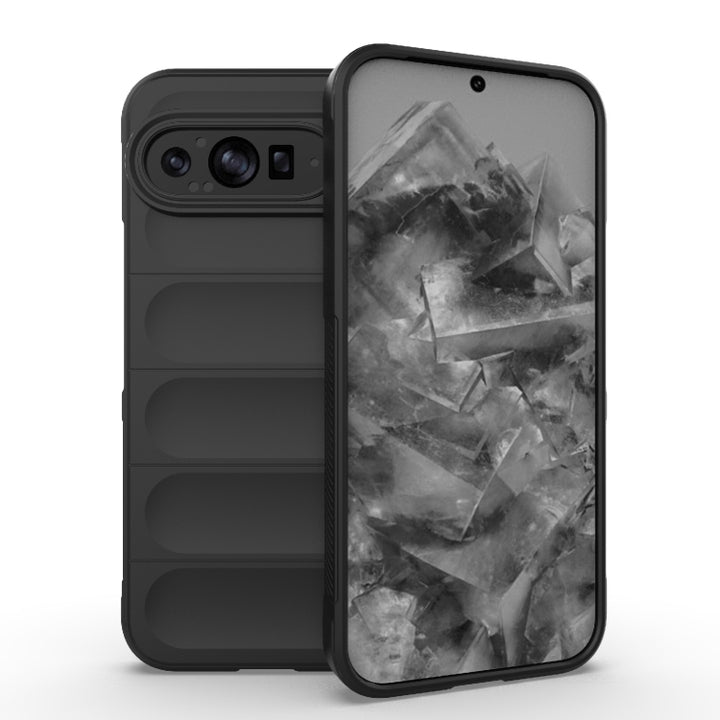 Magic Shield TPU + Flannel Phone Case, For Google Pixel 7a, For Google Pixel 8 Pro 5G, For Google Pixel 9 Pro XL 5G