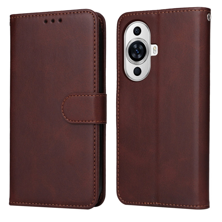 Classic Calf Texture Flip Leather Phone Case, For Huawei nova 12, For Huawei Mate 60, For Huawei Mate 60 Pro, For Huawei Enjoy 60X, For Huawei nova 11 Pro, For Huawei nova 11