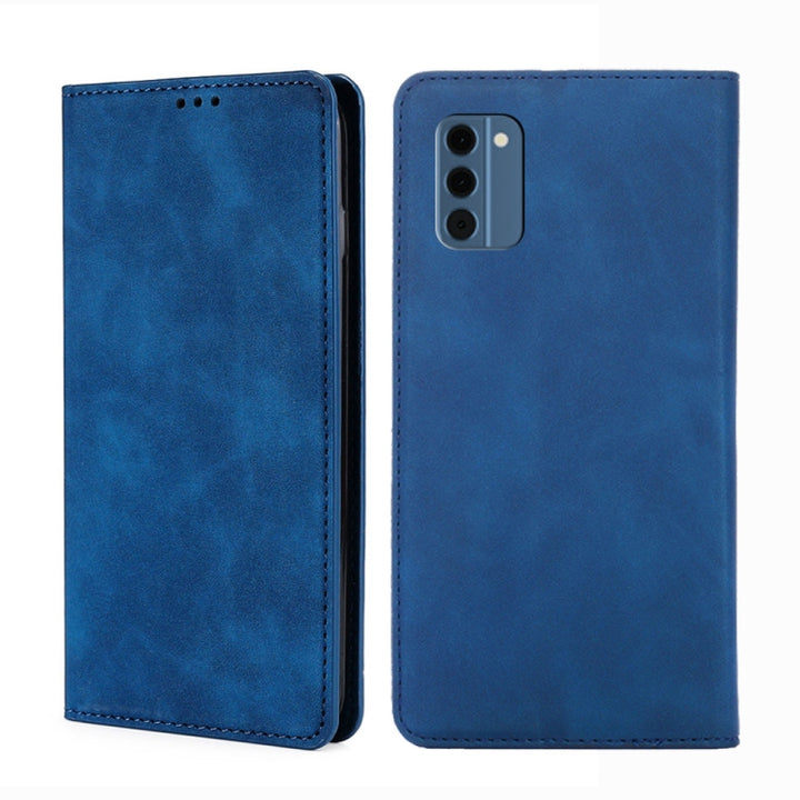 Skin Feel Magnetic Leather Phone Case, For Nokia C12, For Nokia G42 5G, For Nokia C22, For Nokia C32, For Nokia G11 Plus, For Nokia C300 4G US Version