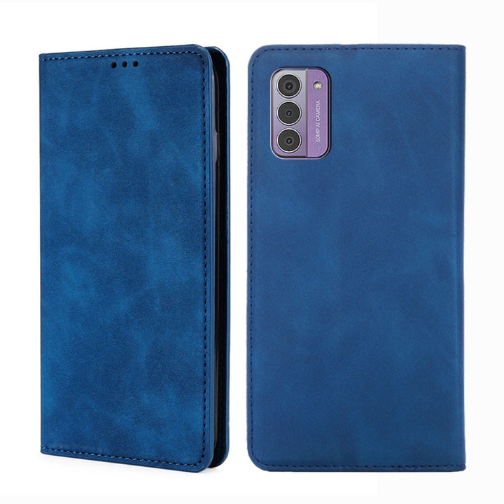 Skin Feel Magnetic Leather Phone Case, For Nokia C12, For Nokia G42 5G, For Nokia C22, For Nokia C32, For Nokia G11 Plus, For Nokia C300 4G US Version