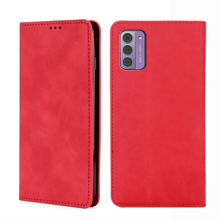 Skin Feel Magnetic Leather Phone Case, For Nokia C12, For Nokia G42 5G, For Nokia C22, For Nokia C32, For Nokia G11 Plus, For Nokia C300 4G US Version