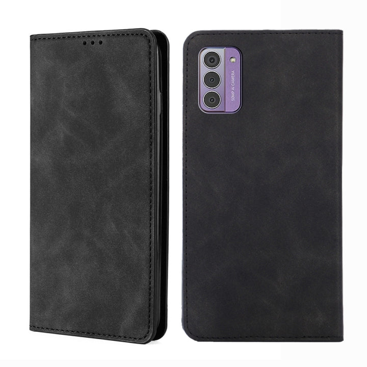 Skin Feel Magnetic Leather Phone Case, For Nokia C12, For Nokia G42 5G, For Nokia C22, For Nokia C32, For Nokia G11 Plus, For Nokia C300 4G US Version