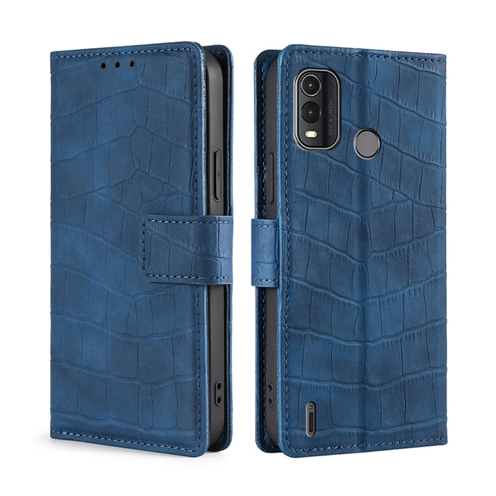 Skin Feel Crocodile Magnetic Clasp Leather Phone Case, For Nokia C12, For Nokia C22, For Nokia C32, For Nokia G11 Plus, For Nokia C02 TA-1522