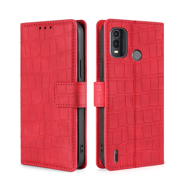 Skin Feel Crocodile Magnetic Clasp Leather Phone Case, For Nokia C12, For Nokia C22, For Nokia C32, For Nokia G11 Plus, For Nokia C02 TA-1522