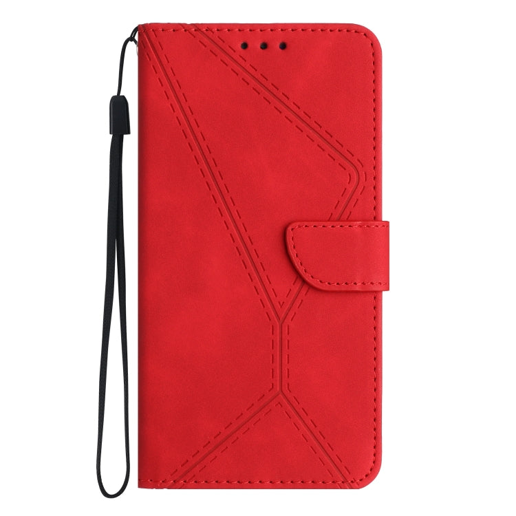 Stitching Embossed Leather Phone Case, For Google Pixel 6a