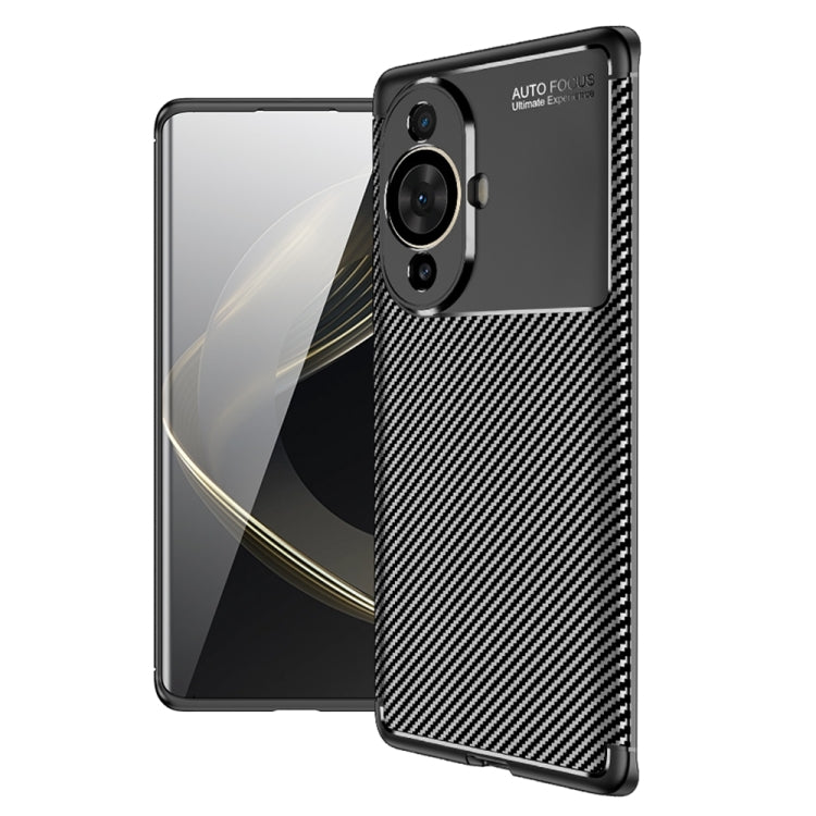 Carbon Fiber Texture Shockproof TPU Phone Case, For Huawei nova 11, For Huawei nova 11 Pro