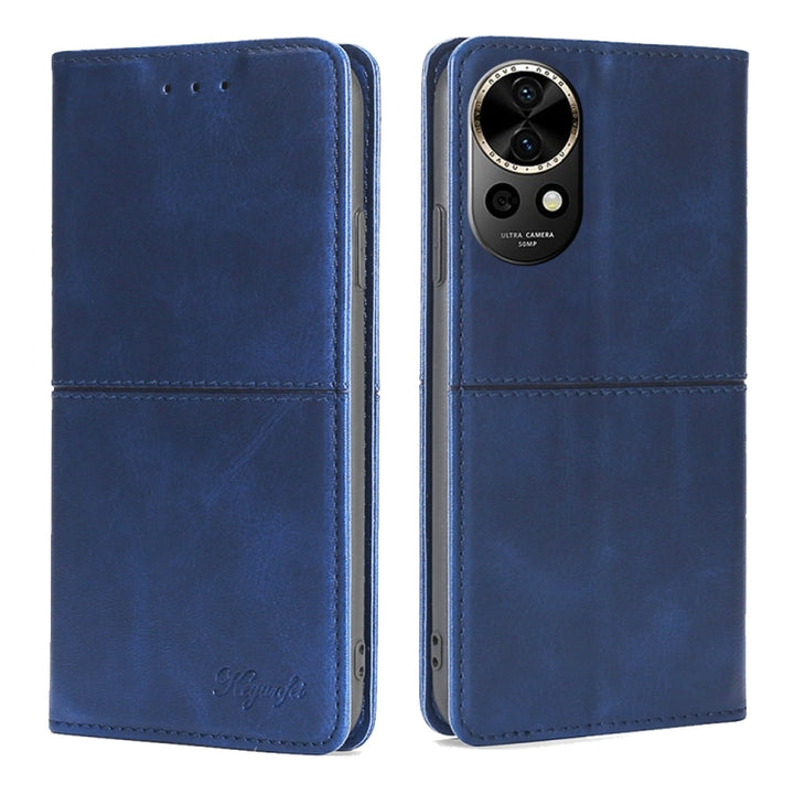 Cow Texture Magnetic Leather Phone Case, For Huawei Pura 70 Pro / 70 Pro+ 5G, For Huawei Pura 70 Ultra 5G, For Huawei nova 12i 4G, For Huawei Pura 70 5G, For Huawei nova 12 5G, For Huawei nova 11 Pro 4G / 11 Ultra 4G