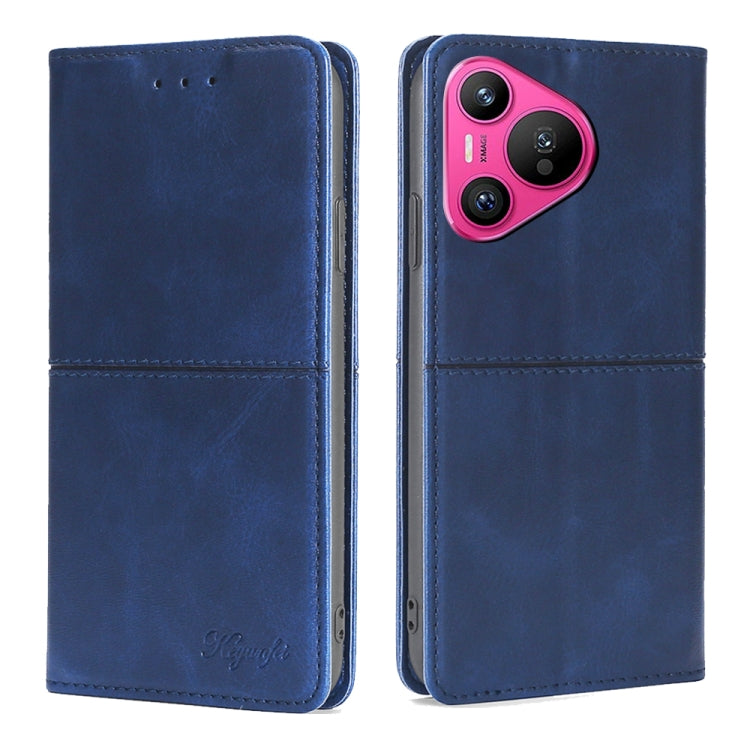 Cow Texture Magnetic Leather Phone Case, For Huawei Pura 70 Pro / 70 Pro+ 5G, For Huawei Pura 70 Ultra 5G, For Huawei nova 12i 4G, For Huawei Pura 70 5G, For Huawei nova 12 5G, For Huawei nova 11 Pro 4G / 11 Ultra 4G