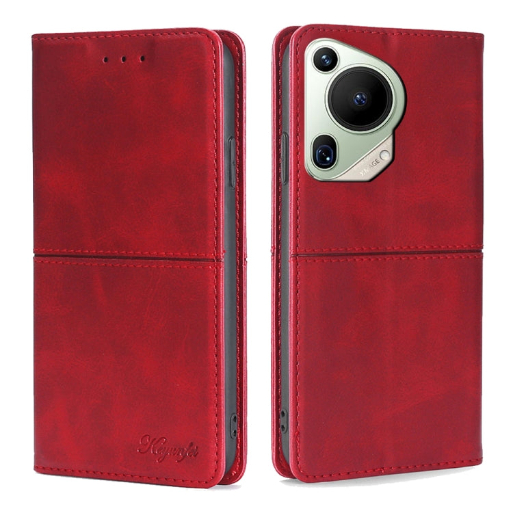 Cow Texture Magnetic Leather Phone Case, For Huawei Pura 70 Pro / 70 Pro+ 5G, For Huawei Pura 70 Ultra 5G, For Huawei nova 12i 4G, For Huawei Pura 70 5G, For Huawei nova 12 5G, For Huawei nova 11 Pro 4G / 11 Ultra 4G