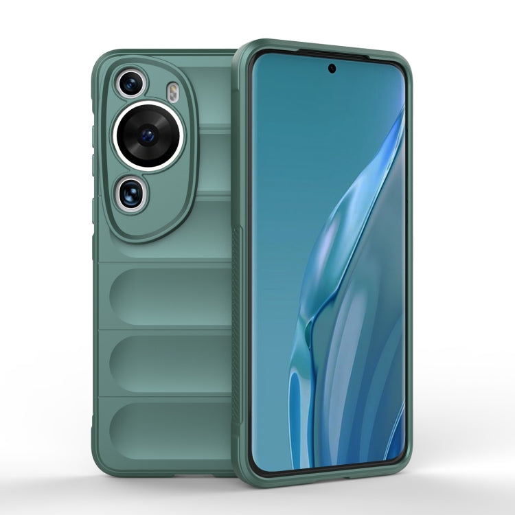 Magic Shield TPU + Flannel Phone Case, For Huawei P60 Art