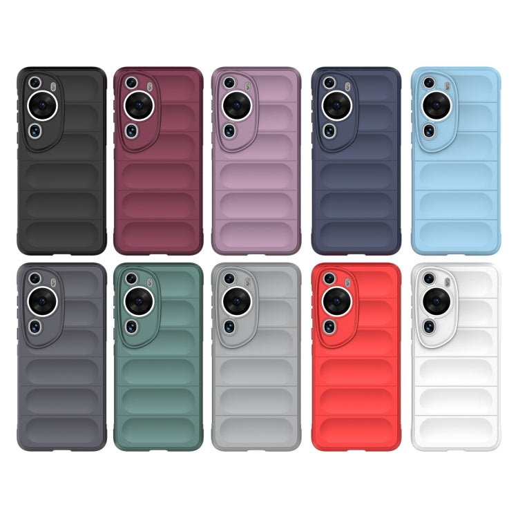 Magic Shield TPU + Flannel Phone Case, For Huawei P60 Art