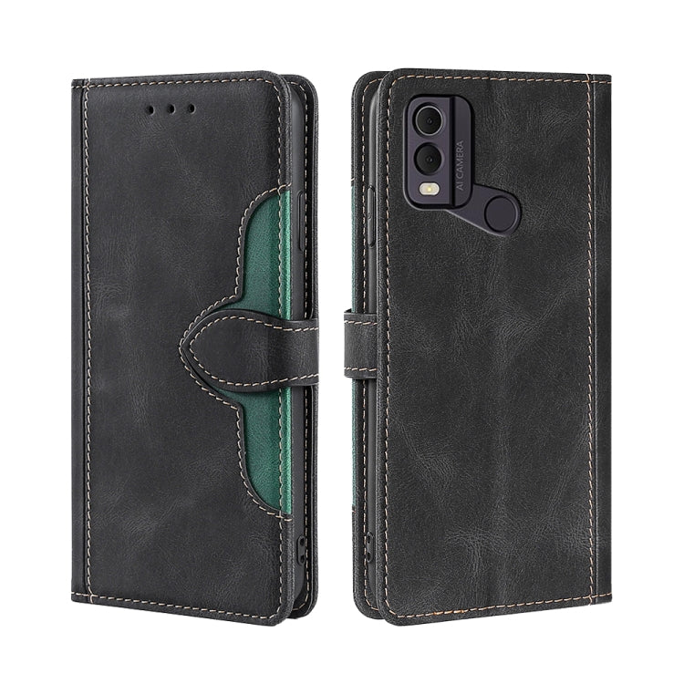 Skin Feel Magnetic Buckle Leather Phone Case, For Nokia C12, For Nokia C22, For Nokia C32, For Nokia G11 Plus, For Nokia C02 TA-1522