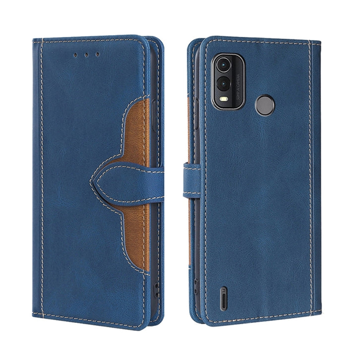 Skin Feel Magnetic Buckle Leather Phone Case, For Nokia C12, For Nokia C22, For Nokia C32, For Nokia G11 Plus, For Nokia C02 TA-1522