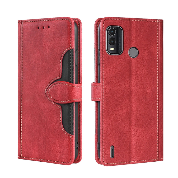 Skin Feel Magnetic Buckle Leather Phone Case, For Nokia C12, For Nokia C22, For Nokia C32, For Nokia G11 Plus, For Nokia C02 TA-1522