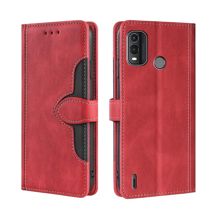 Skin Feel Magnetic Buckle Leather Phone Case, For Nokia C12, For Nokia C22, For Nokia C32, For Nokia G11 Plus, For Nokia C02 TA-1522