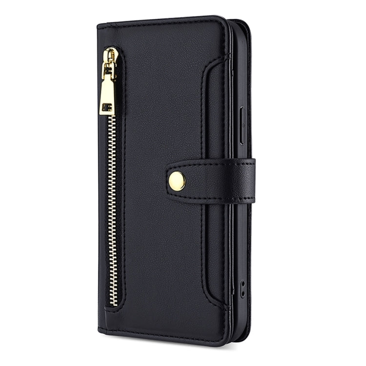 Lite Sheep Texture Cross-body Zipper Wallet Leather Phone Case, For Nokia G42 5G, For Nokia C02 TA-1522, For Nokia G11 Plus, For Nokia C300 4G US Edition, For Nokia C110 4G